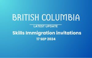 British Columbia Provincial Nominee Program(PNP) Latest Update